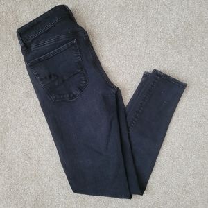 American Eagle Black Skinny Jeans